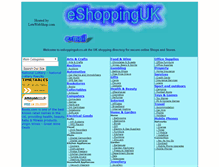 Tablet Screenshot of eshoppinguk.co.uk